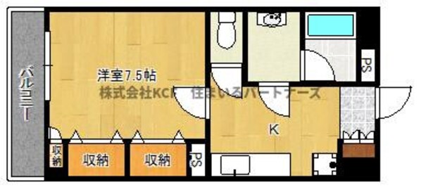 ハビタット351の物件間取画像